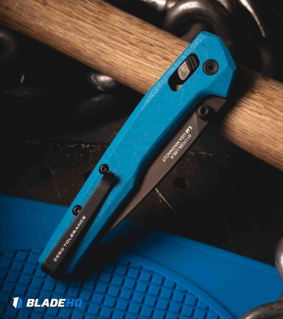 Zero Tolerance 0117 DuraLock Knife Blue Glass Fiber (3.3" Black MagnaCut)